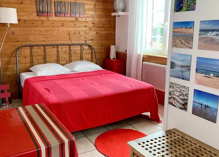 Le Rouge De La Gare Lägenhet Vieux-Boucau-les-Bains